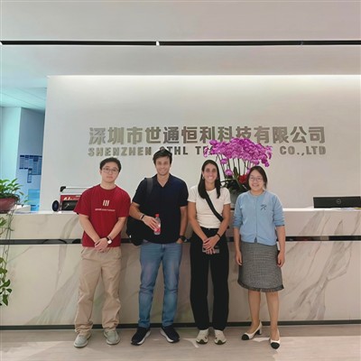 Turkish Industrial Control Customers Visit STHL For Factory Tour And SMT Line Review