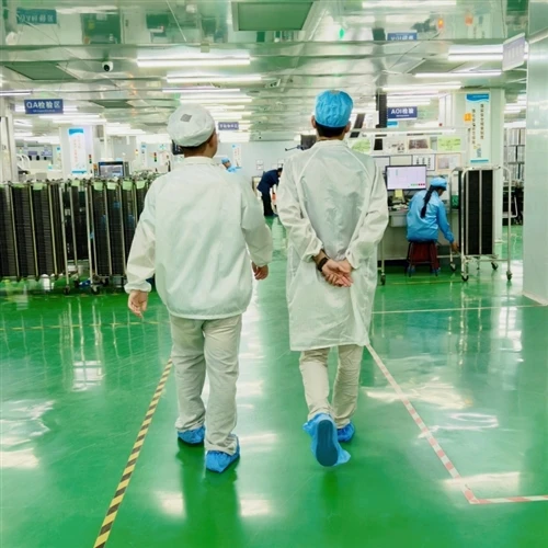 Pakistan Visitor Reviews PCBA Project And Material Readiness At STHL