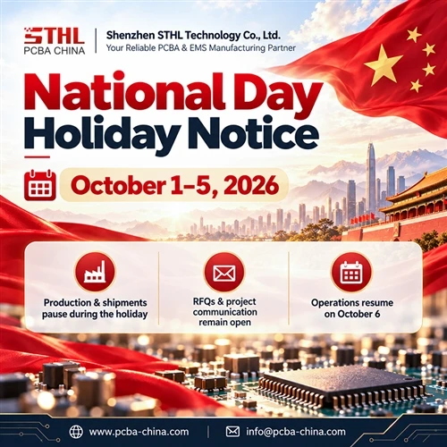 STHL 2026 National Day Holiday Schedule And Project Support Update